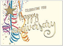 Anniversary Party Greeting Card A9062V-W